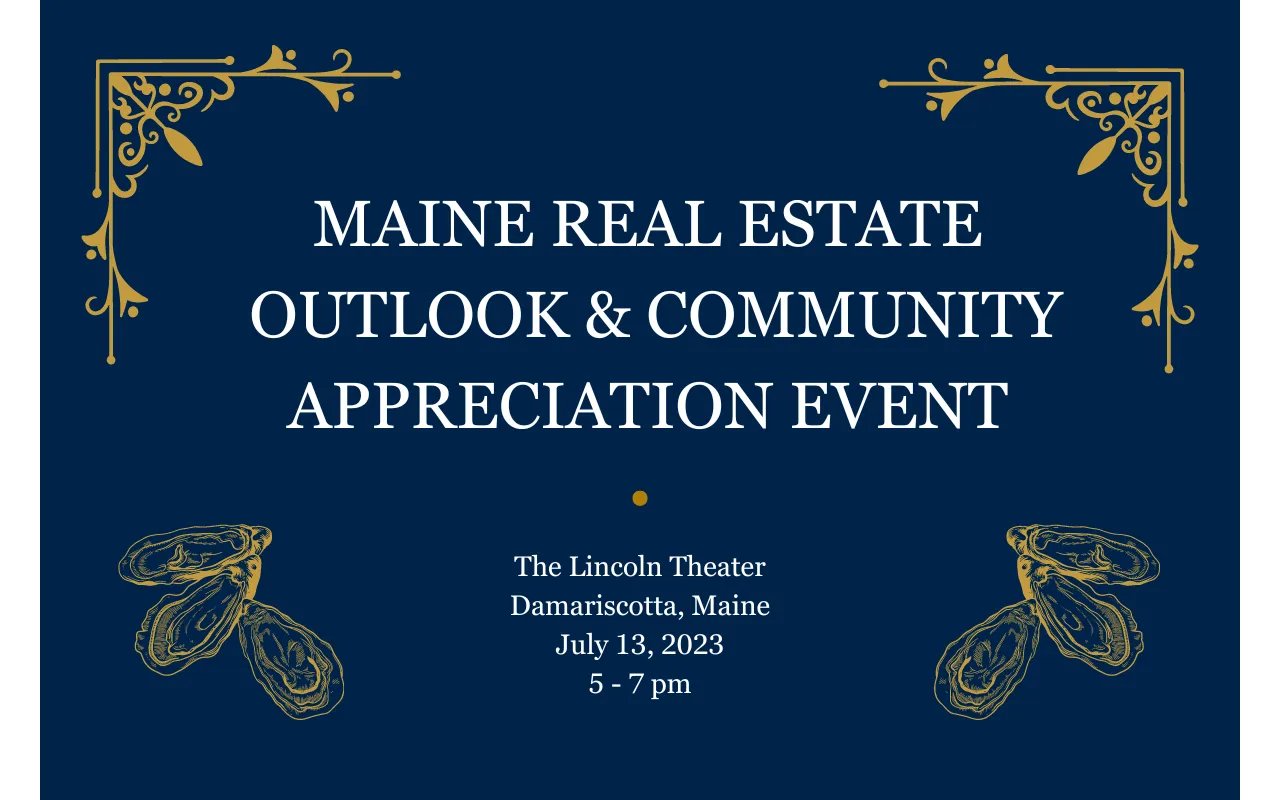 Special Event: Maine Real Estate Outlook at Damariscotta’s Lincoln Theater