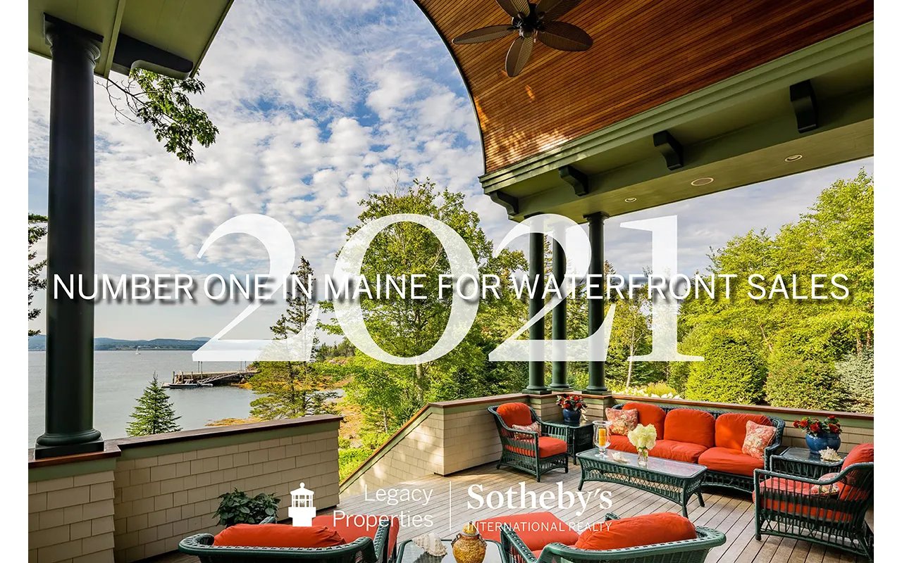 Number One in Maine for Waterfront Sales in 2021