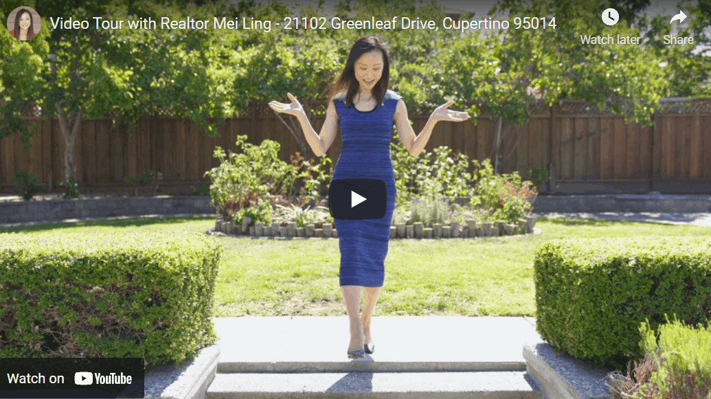 Video Tour with Realtor Mei Ling – 21102 Greenleaf Drive, Cupertino 95014