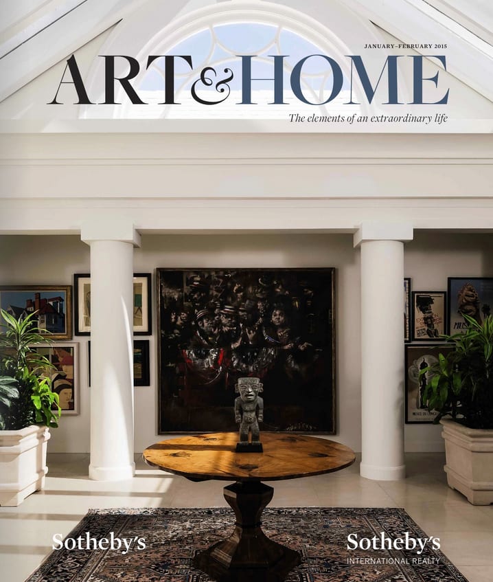 Art & Home Magazine: A Literary Collaboration Between Sotheby's Realty and Auction House