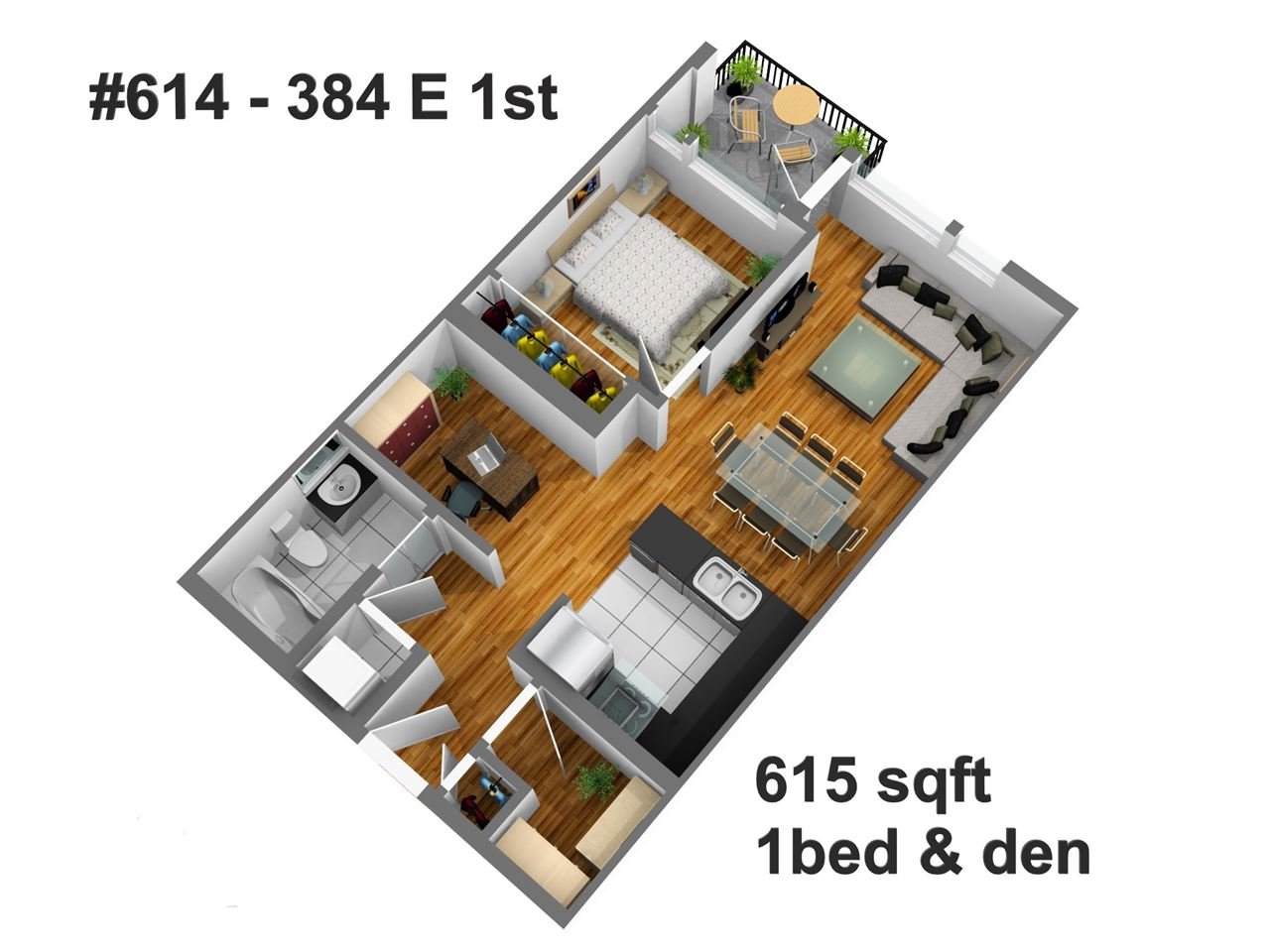 614-384 E 1st Avenue, Vancouver
