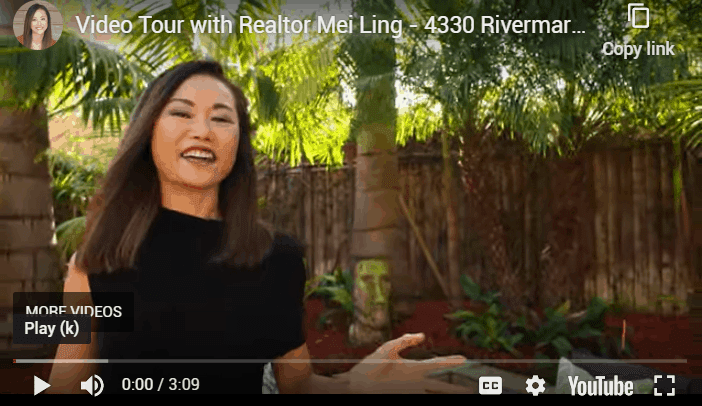 Video Tour with Realtor Mei Ling – 4330 Rivermark Parkway, Santa Clara 95054