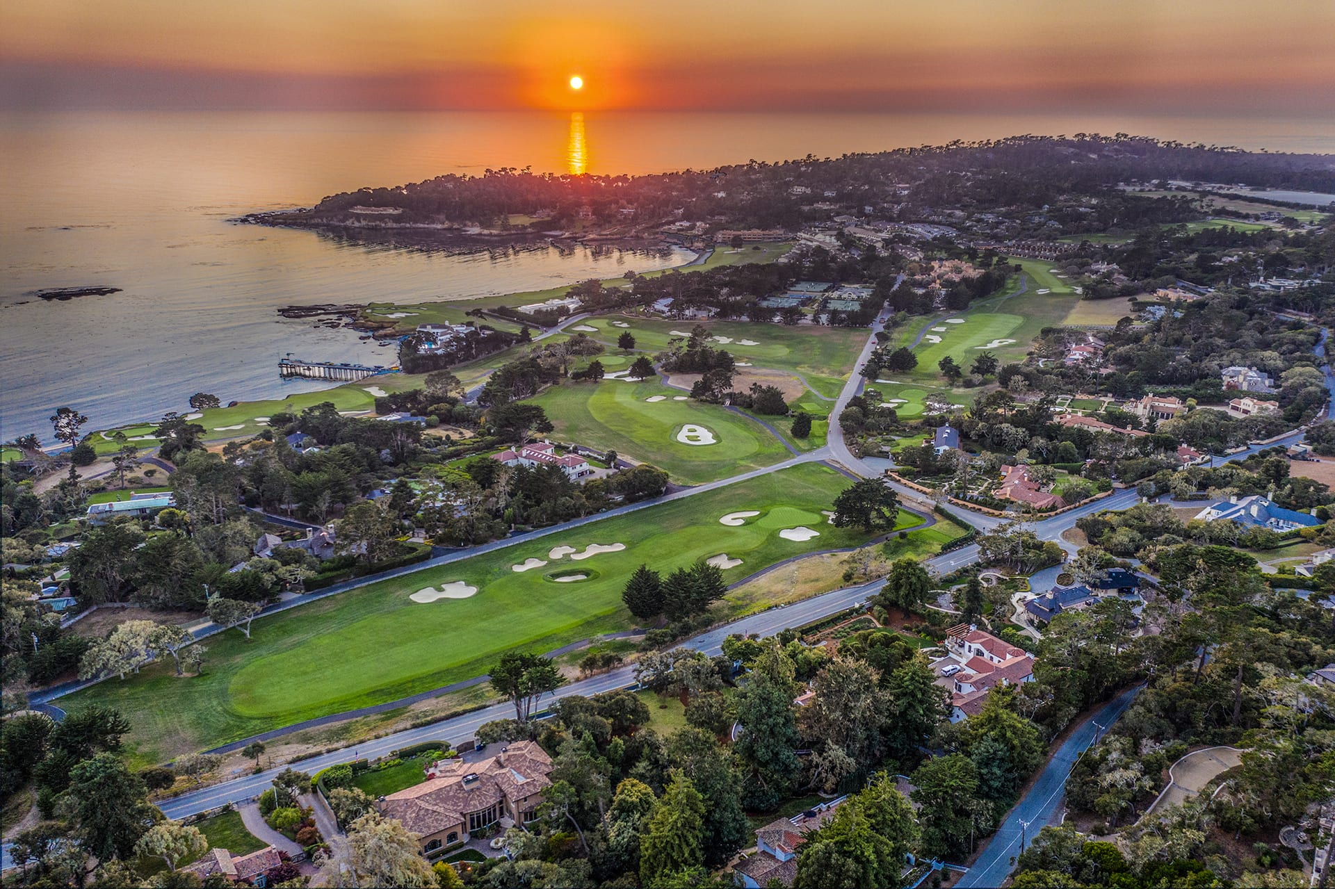 Mediterranean Estate Across From Pebble Beach Lodge - 3359 17 Mile Drive
