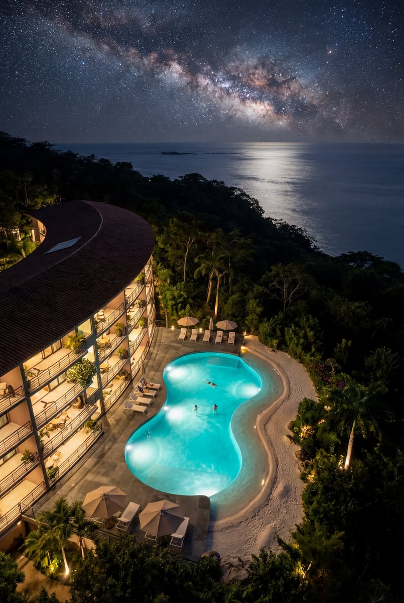 Poolside Ocean View Residence, Papagayo, Guanacaste