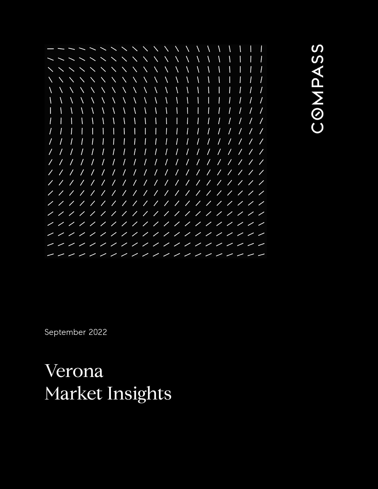 September 2022 Verona Market Insights report cover with COMPASS branding.