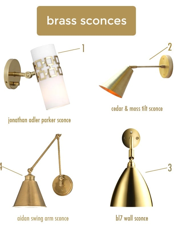 Brass Sconces | Yes or No?