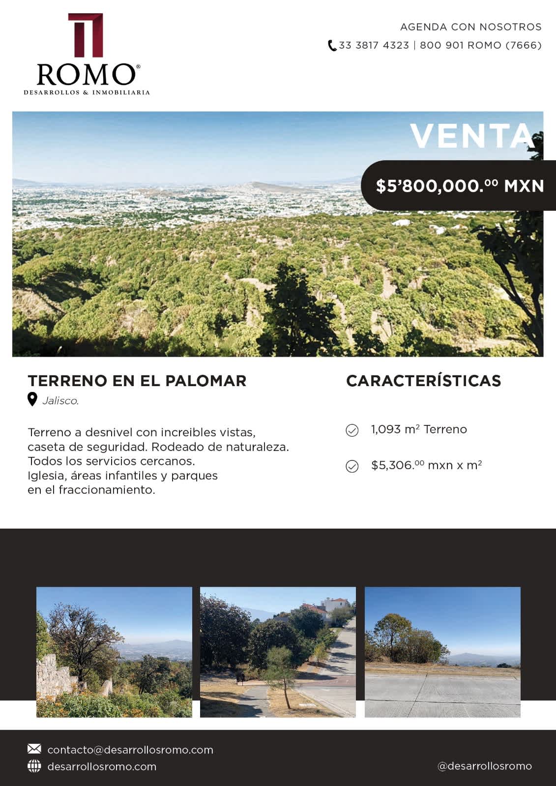 Terreno en Venta El Palomar $5'800,000.00 MN