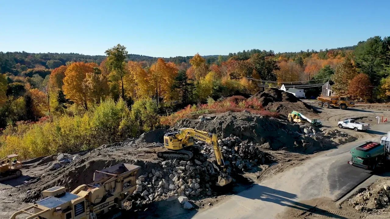 Drone Video Tour Of New Subdivision In Pelham, New Hampshire