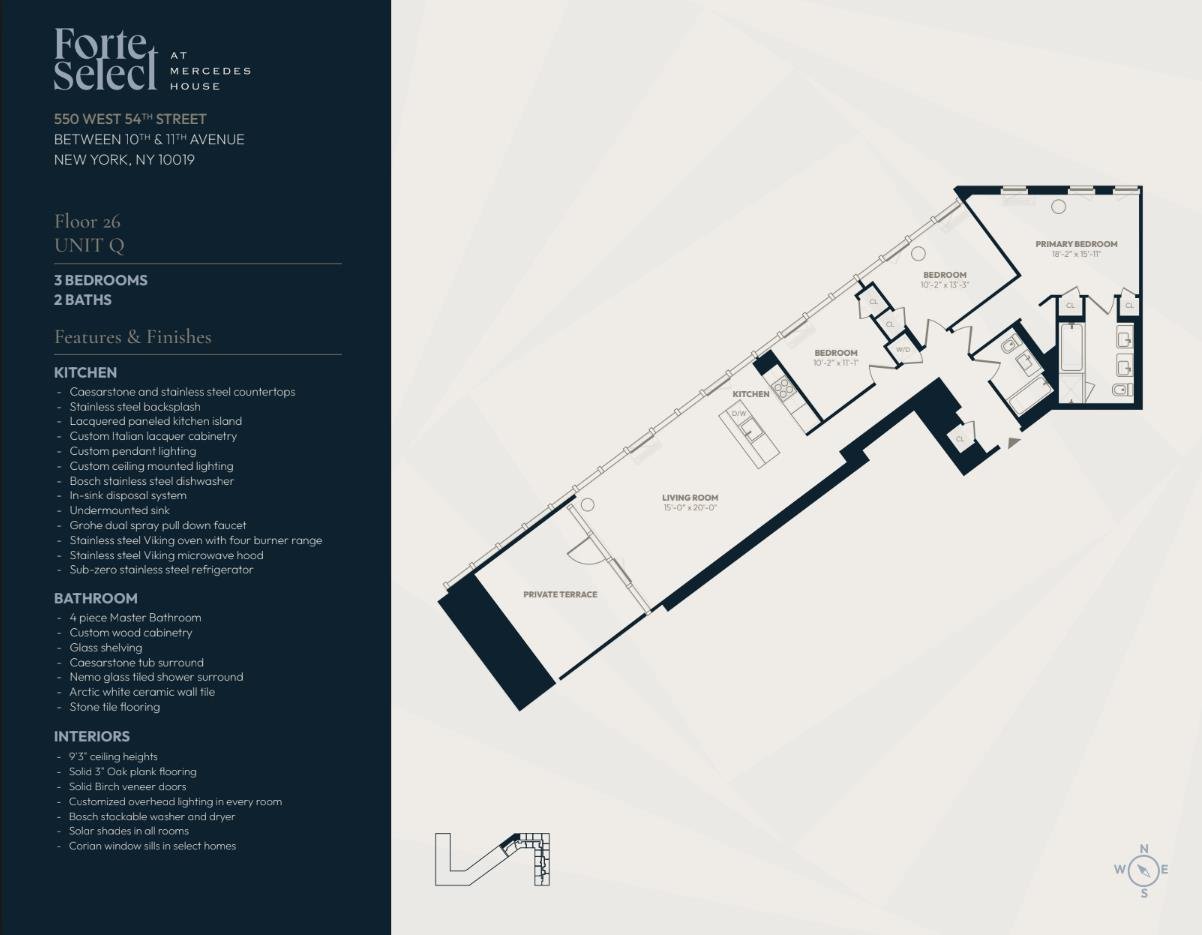 554 West 54th Street, Apt 26-R