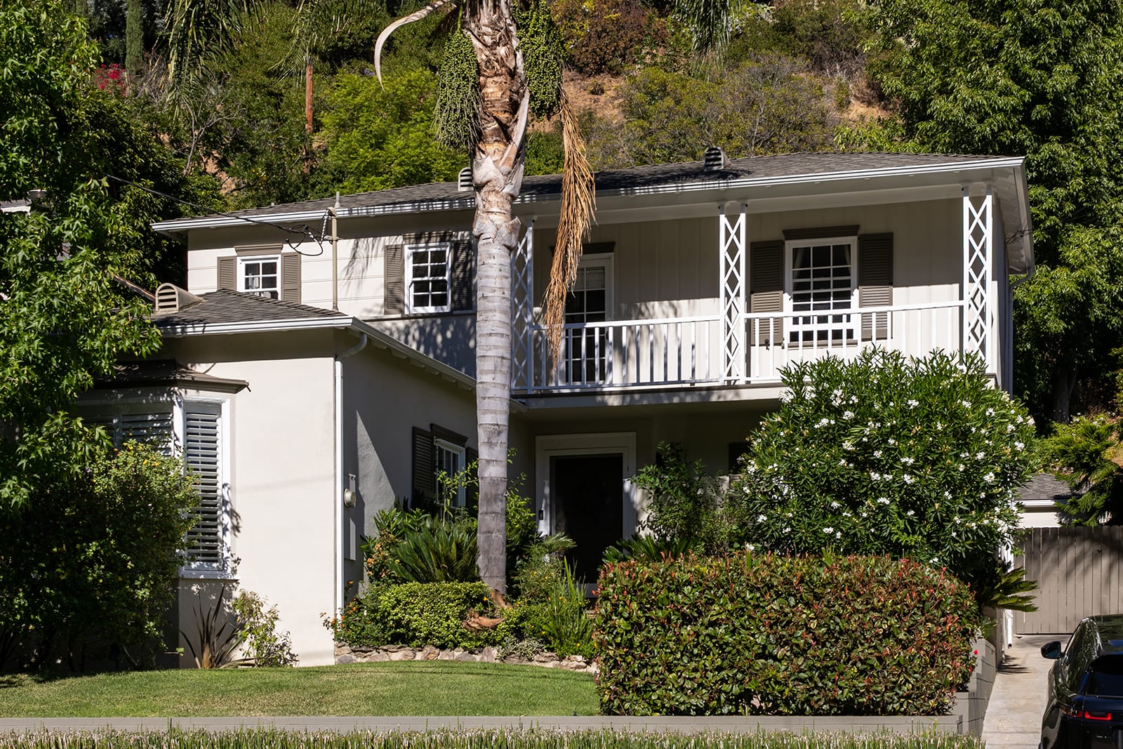 A Monterey Colonial Pool Home in Bronson Canyon