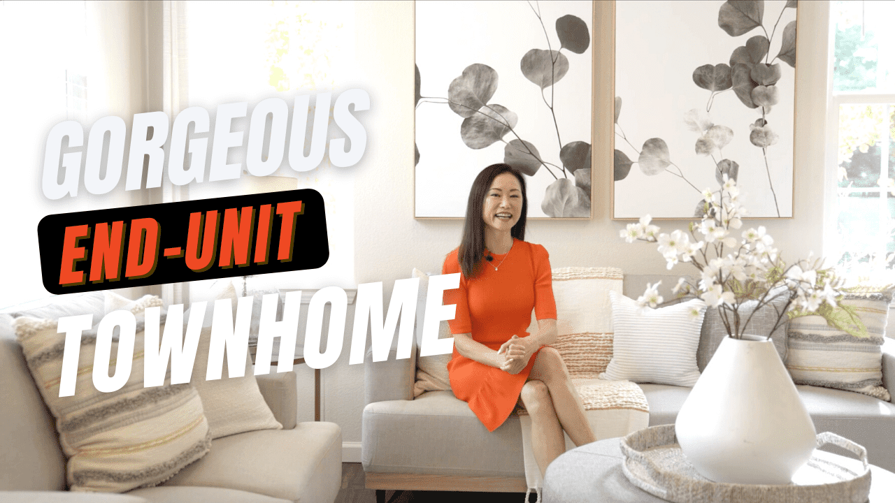Gorgeous end-unit townhome – 4579 Laird Circle, Santa Clara 95054