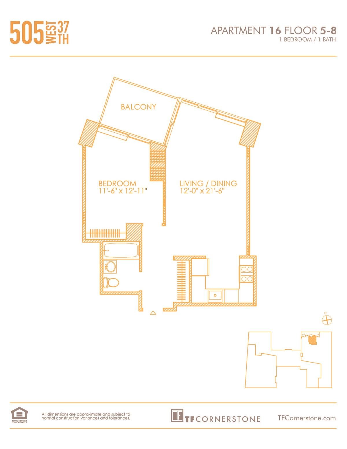 505 West 37th Street, Apt 616