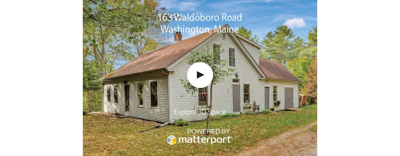 Virtual Open House – 163 Waldoboro Road, Washington, Maine