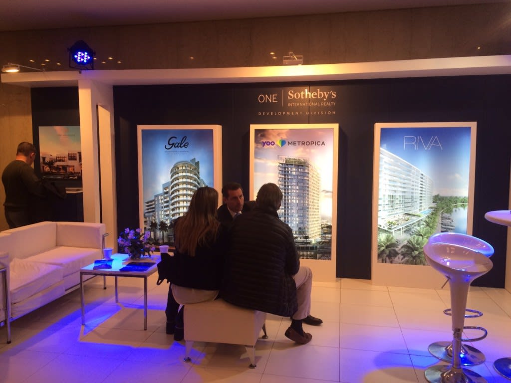 ONE Sotheby's Exclusive Development Team at Expo Real Estate in Argentina