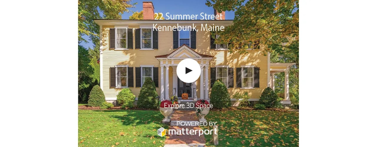 Virtual Open House – 22 Summer Street, Kennebunk, Maine