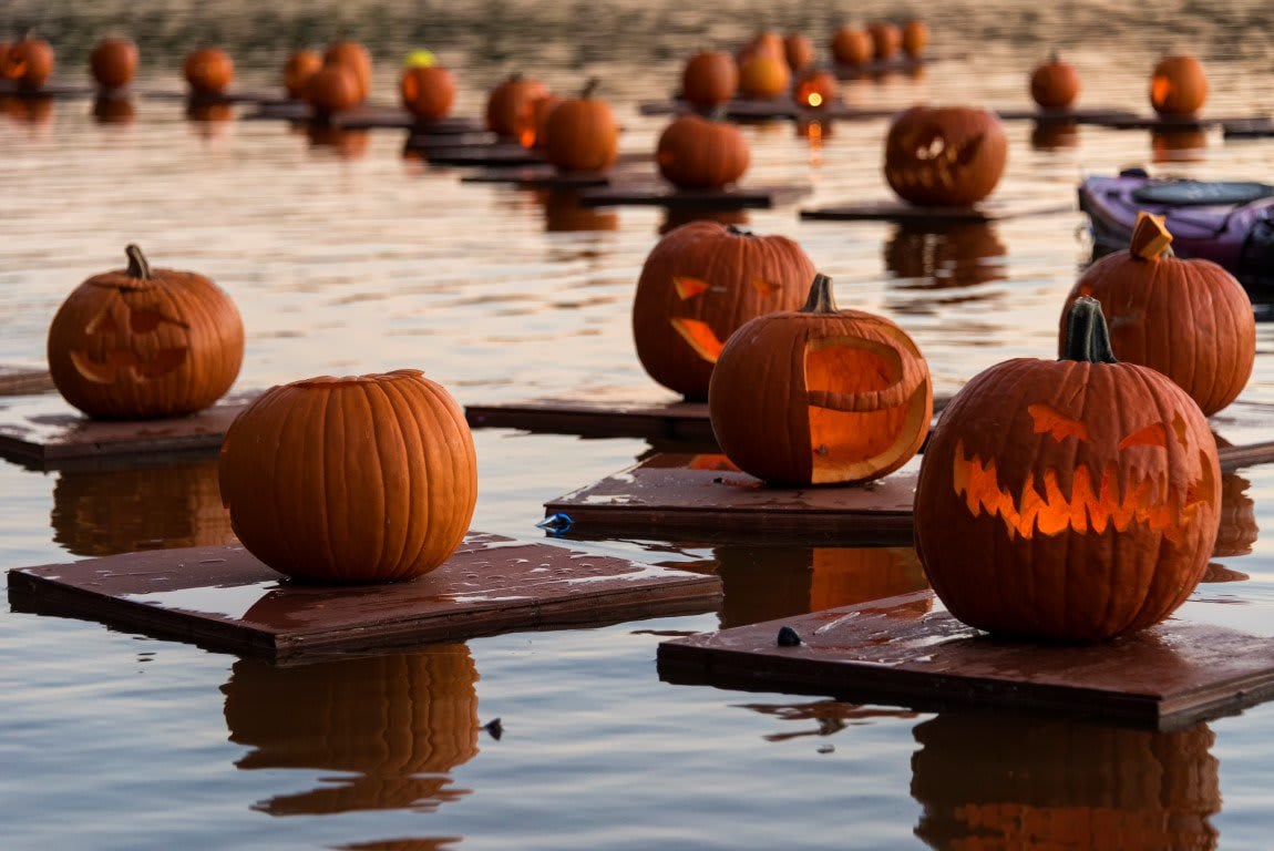 Pumpkin Flotilla at Bond Park