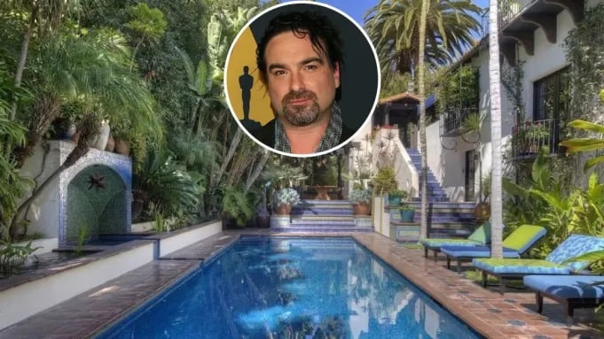 Johnny Galecki Makes a Big Bang with Record Sale of Celeb-Pedigreed Hollywood Hills Home