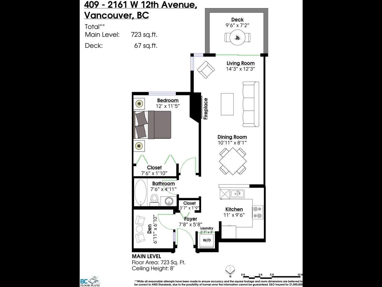 409-2161 W 12th Ave