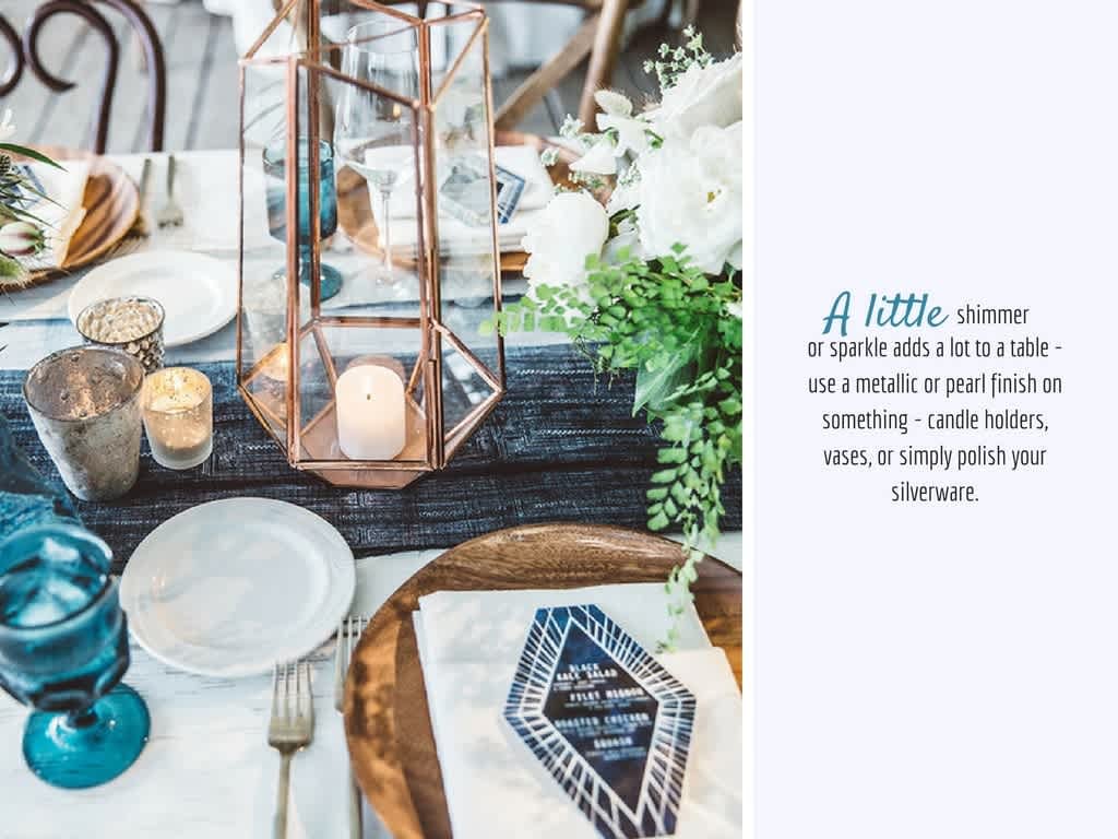 The Design Corner: Dress Your Table to Impress