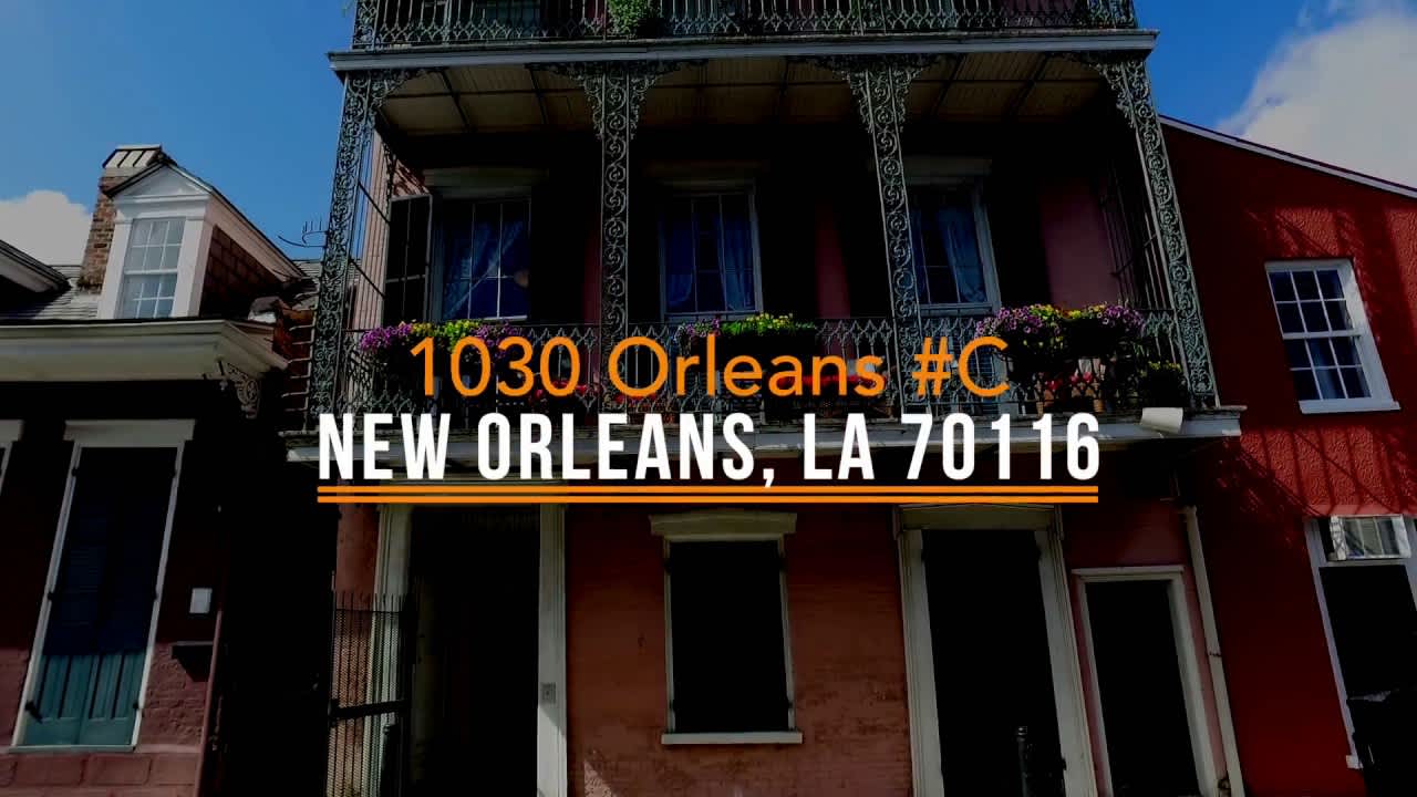 New Orleans Luxury Real Estate- 1030 Orleans Ave. C