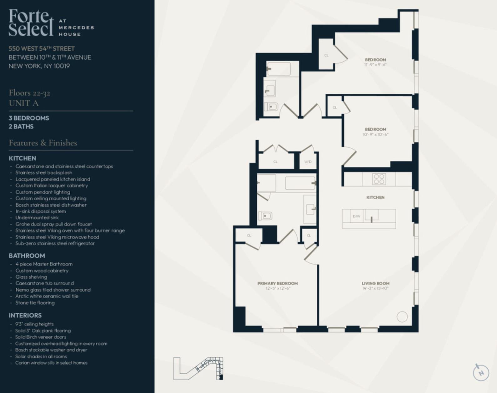 554 West 54th Street, Apt 22-A