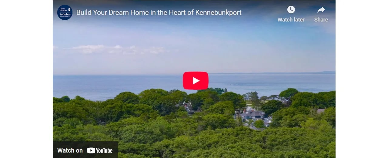 Build Your Dream Home in the Heart of Kennebunkport
