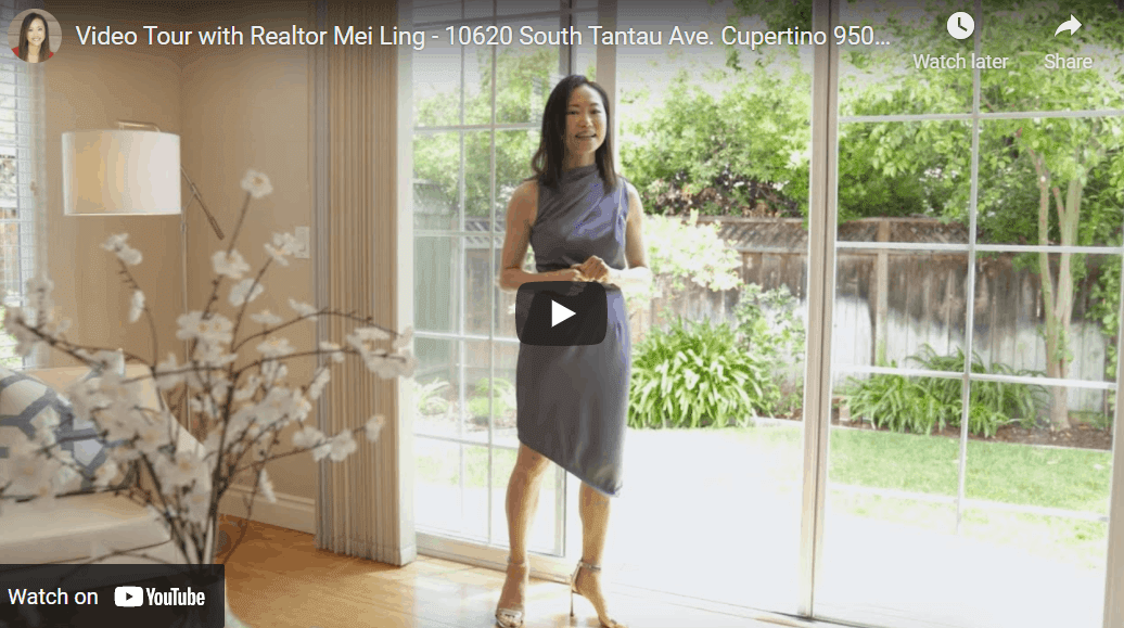Video Tour with Realtor Mei Ling – 10620 South Tantau Ave. Cupertino 95014