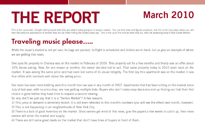 The Meier Report -  March 2010