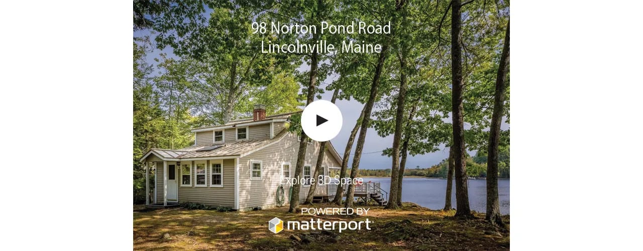 Virtual Open House – 98 Norton Pond Road, Lincolnville, Maine