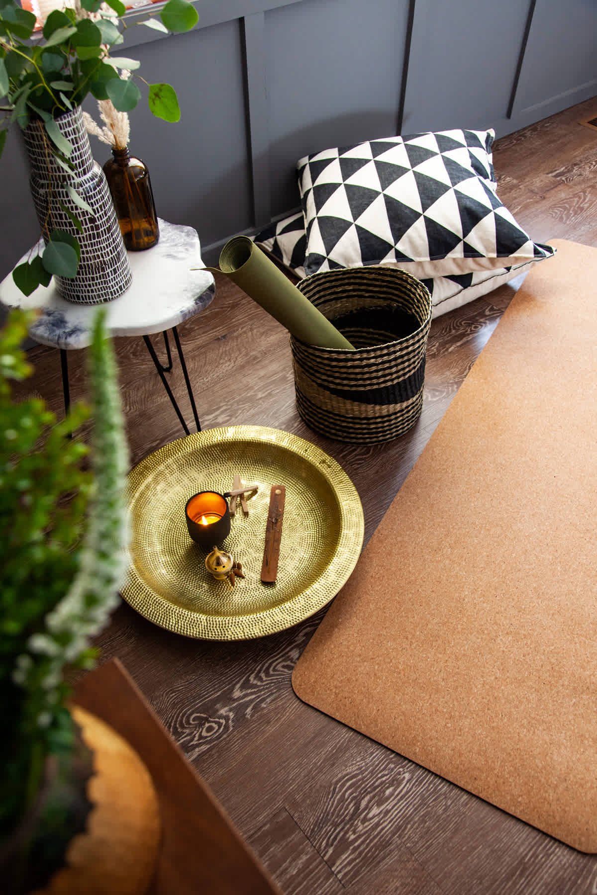 home yoga space