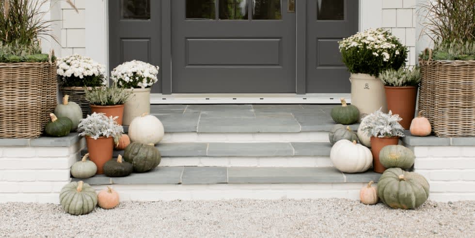 Creating a Charming Autumnal Porch