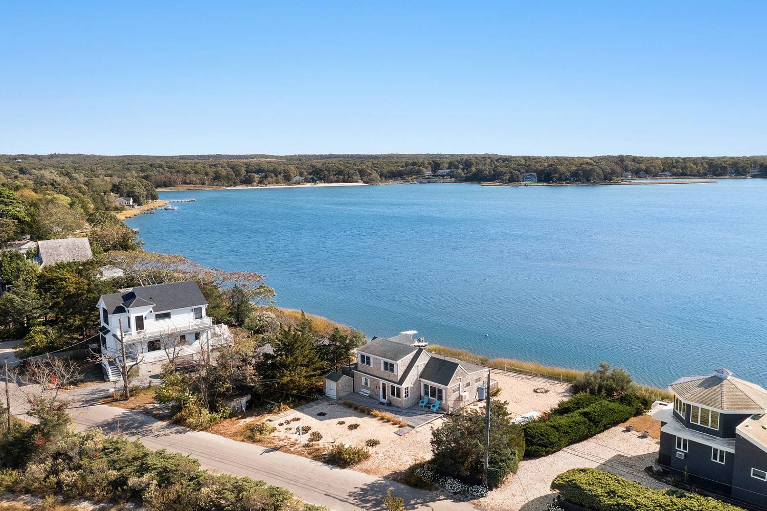 Panoramic Waterfront Vistas in a Coveted Harborside Neighborhood