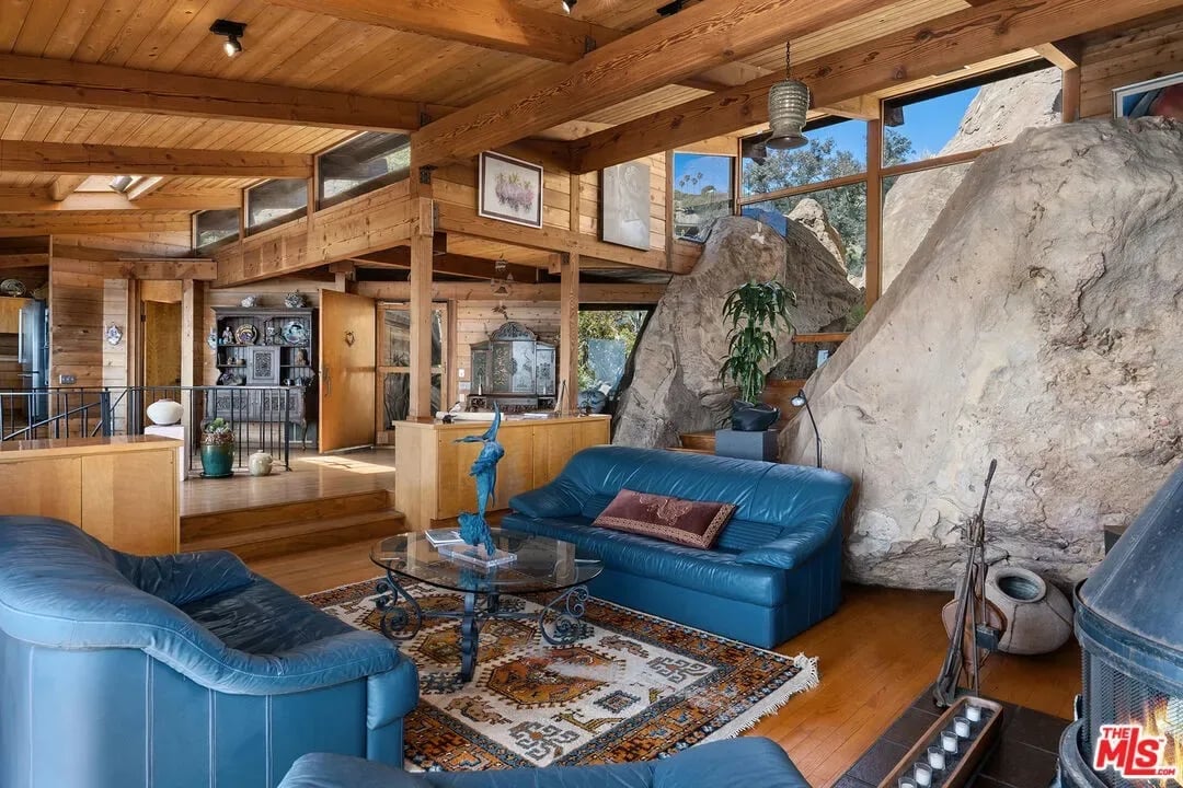 Rustic Malibu Mid Century, Architect Doug Rucker