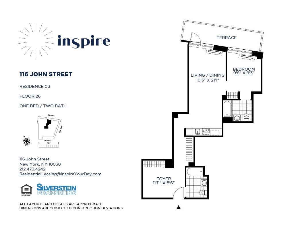 116 John Street, Apt 2603