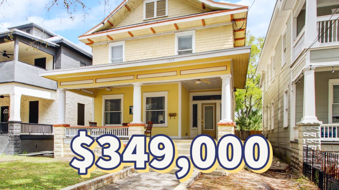 See Inside this AWESOME $349,000 Fixer Upper Opportunity in Historic Springfield, Jacksonville