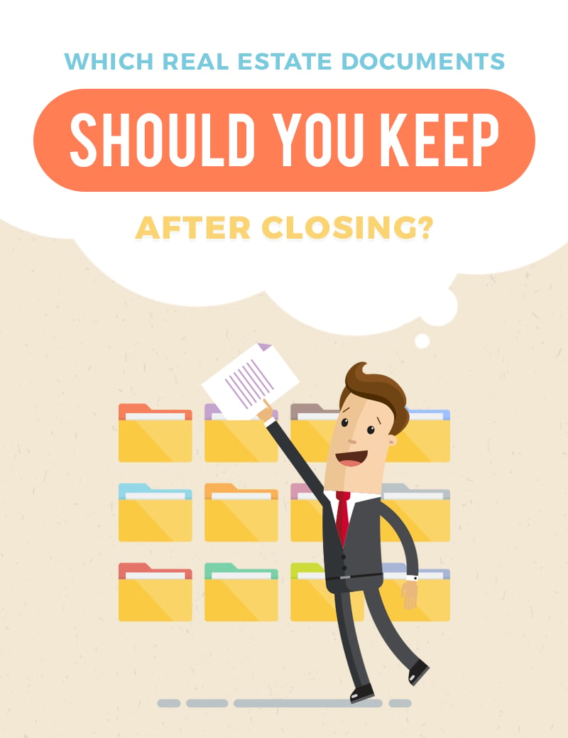 Which real estate documents should you keep after closing?