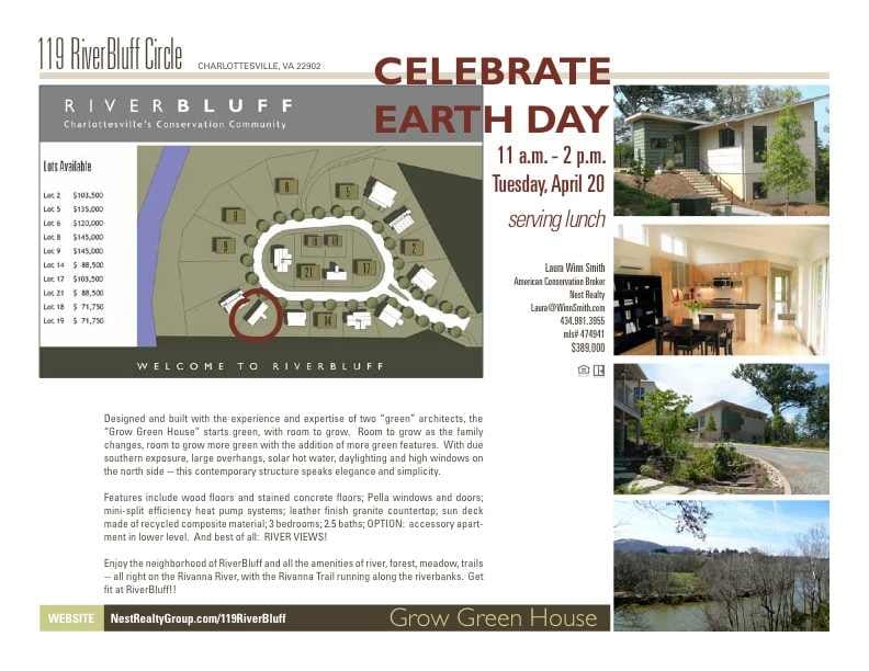 Celebrate Earth Day at RiverBluff