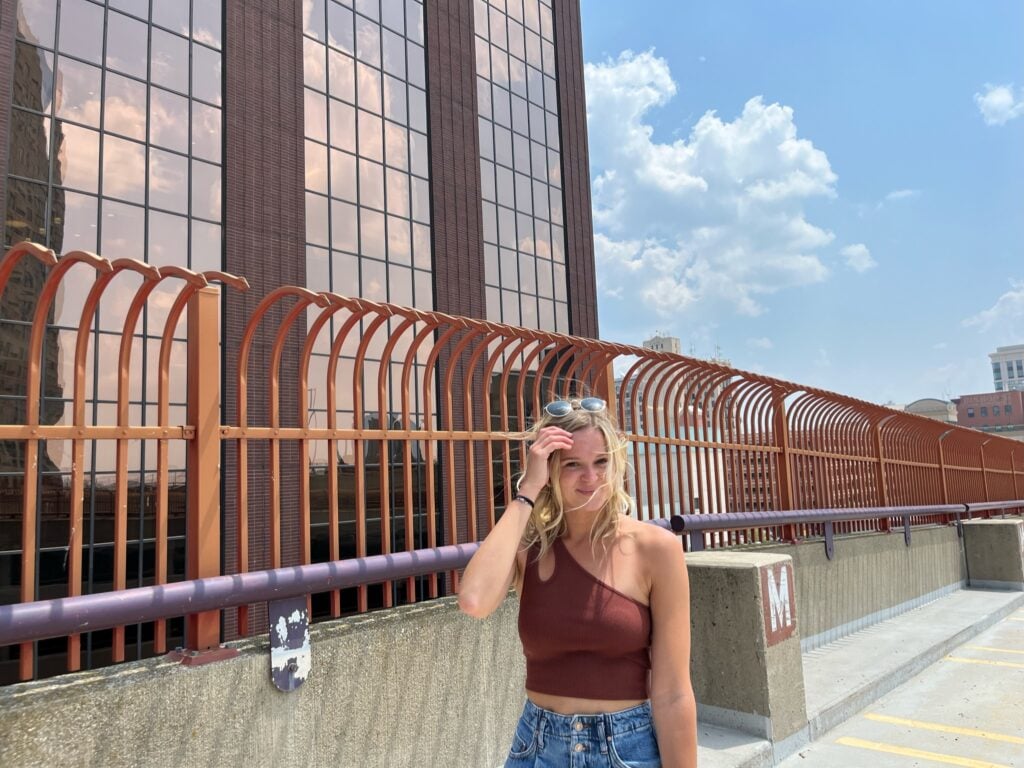 downtown grand rapids -parking garage