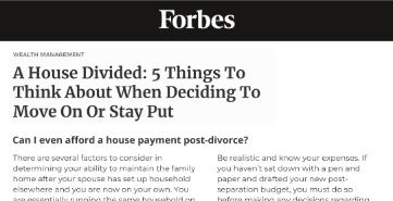 A House Divided: 5 Things to Think About When Deciding to Move on or Stay Put