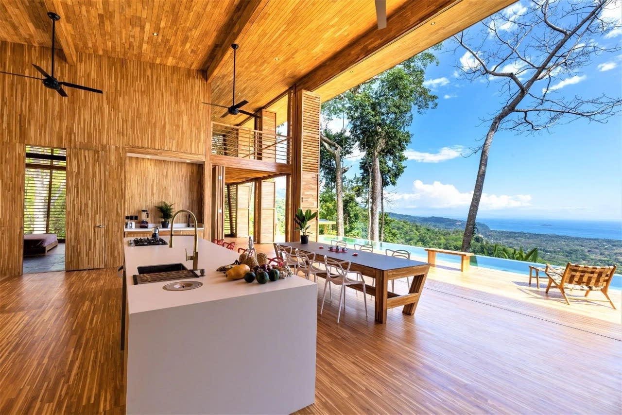 Award Winning Teak Home With Ocean Views