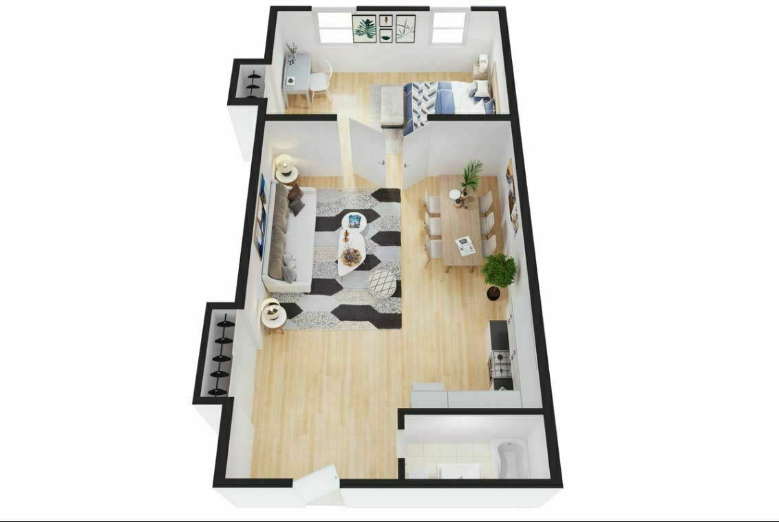 45 Carmine Street, Apt 3-F