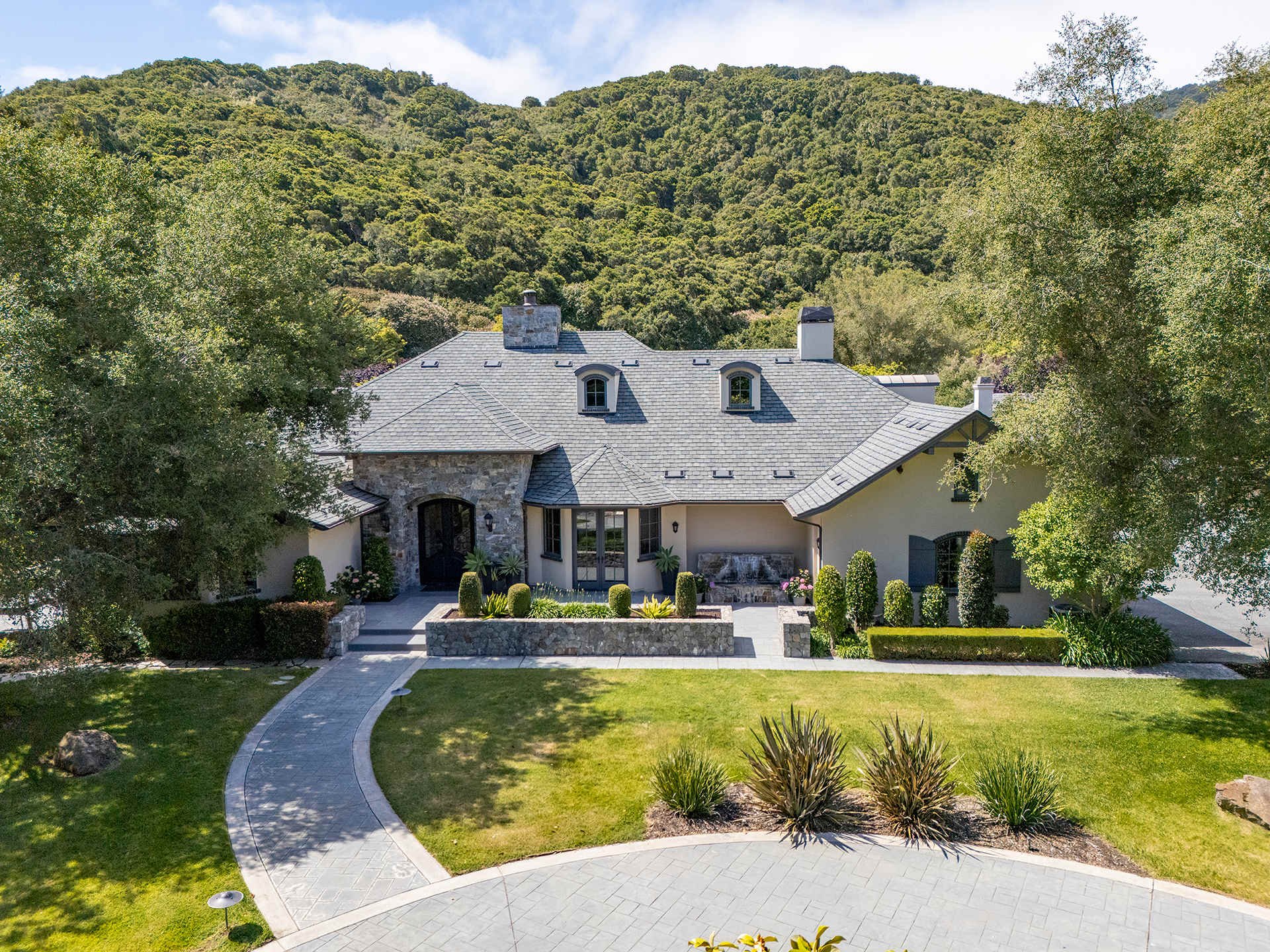 Luxurious French Country Estate - 8640 River Meadows Rd