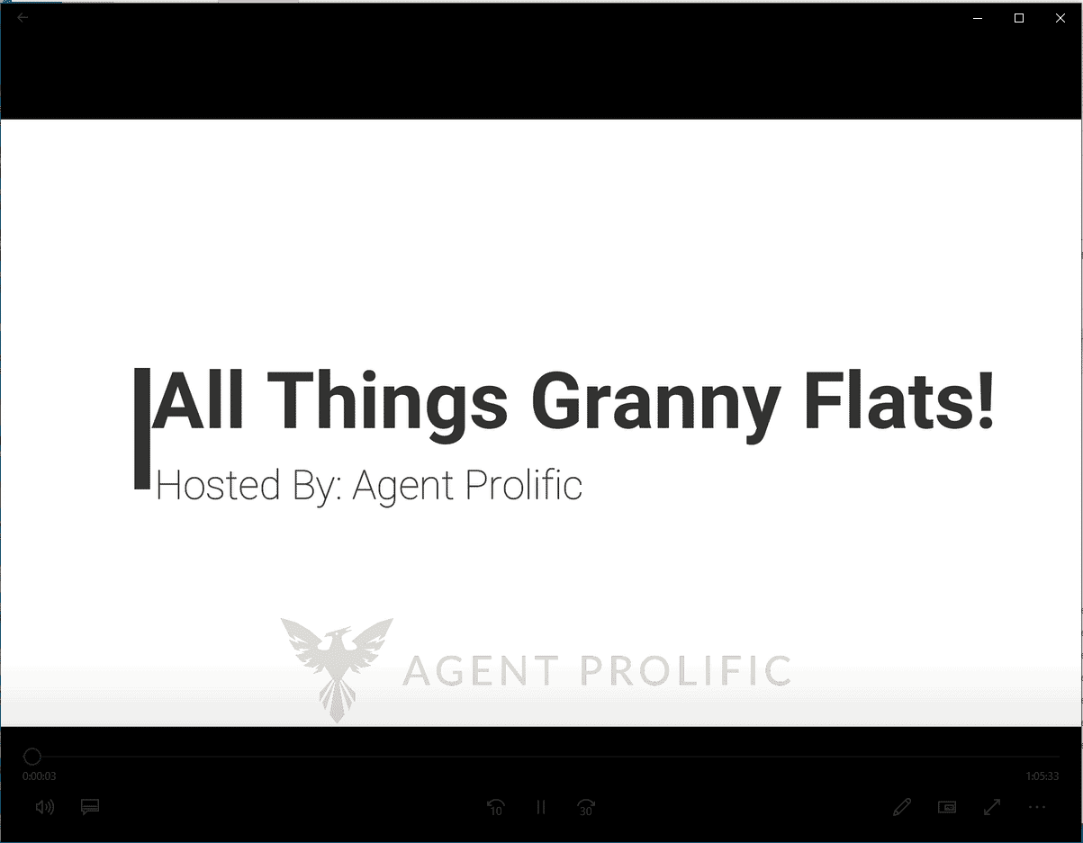 All Things Granny Flats!