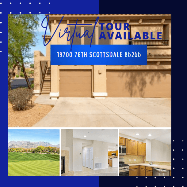 Virtual Tour! Beautiful 2 Bedroom Scottsdale AZ Condo 85255 Available