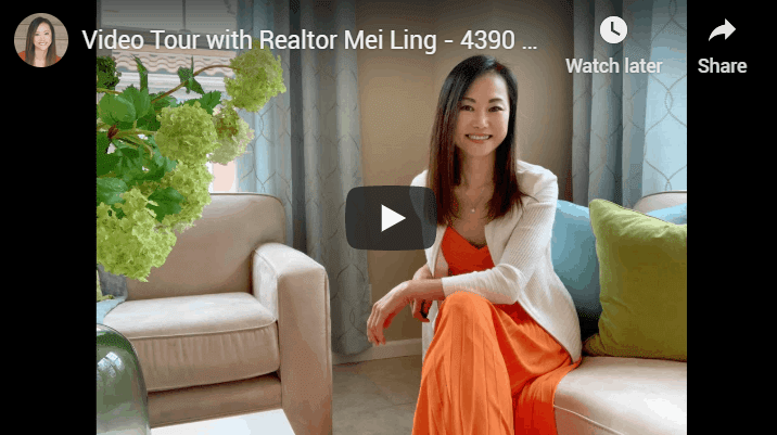 Video Tour with Realtor Mei Ling –  4390 Watson Circle, Santa Clara 95054