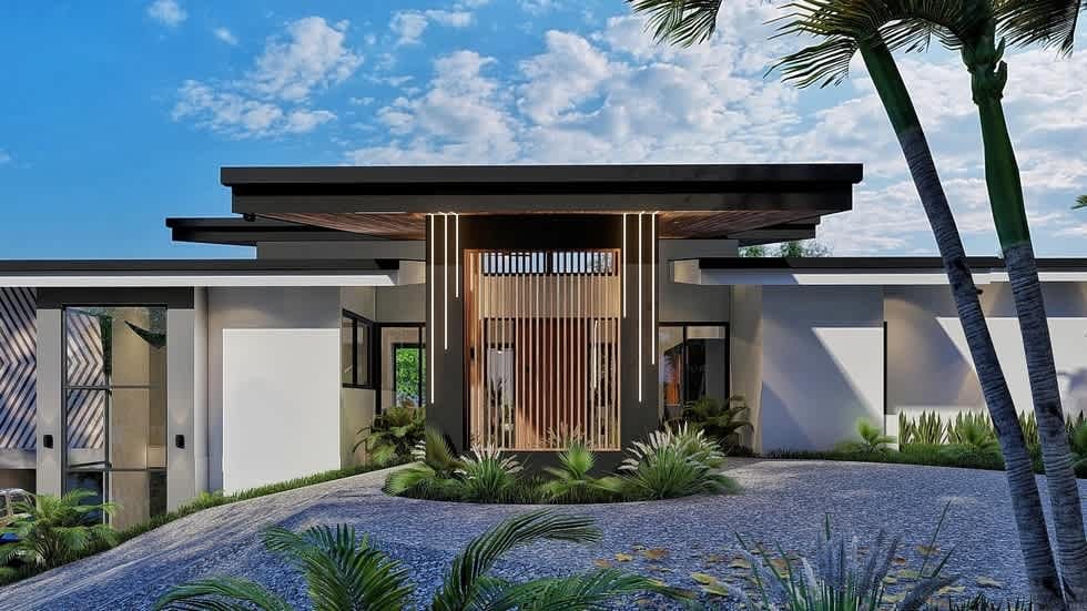 3 Bedroom Luxury Modern Tropical Home in Dominical