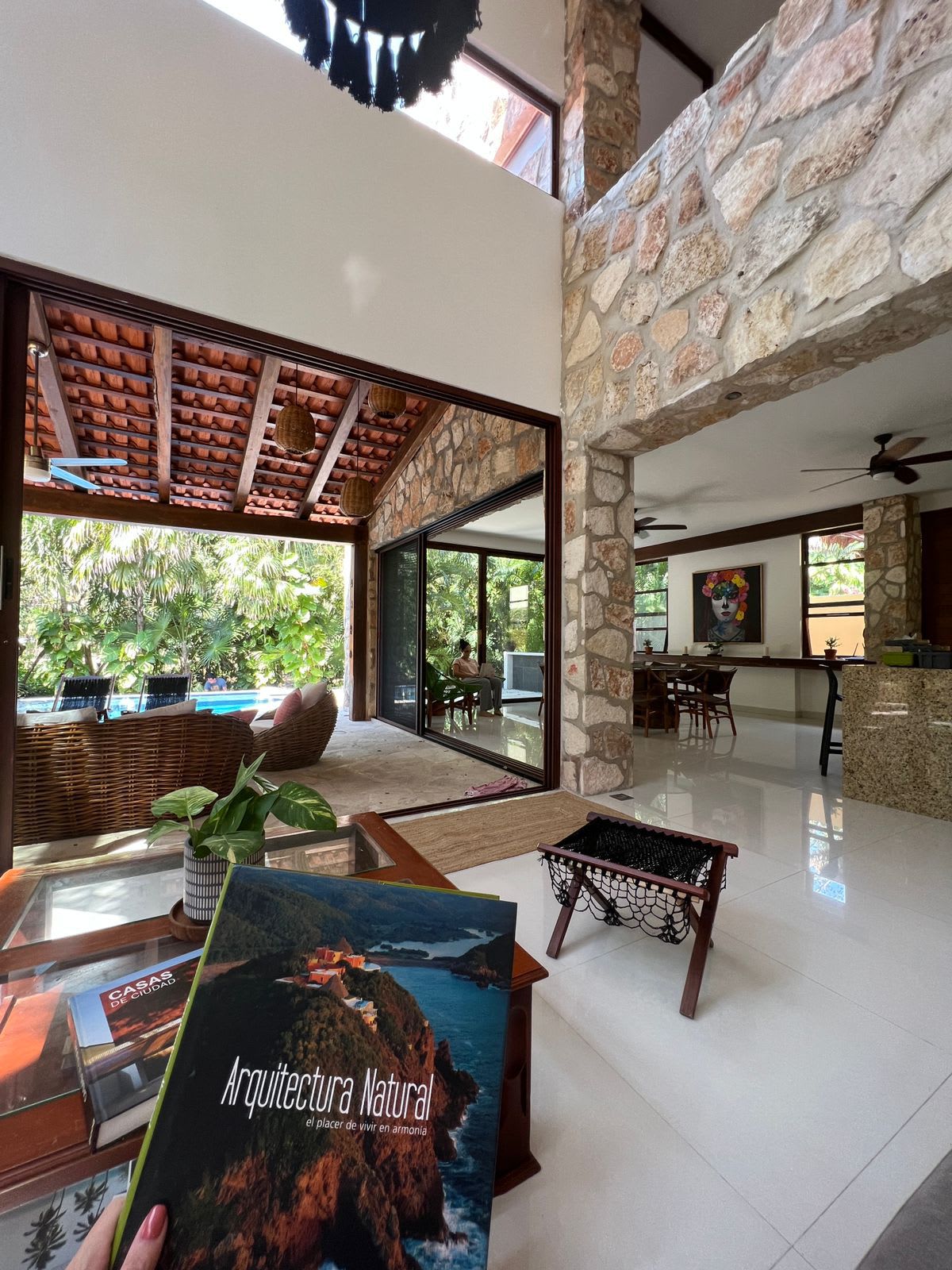  House of Art in Puerto Aventuras for Sale, living room