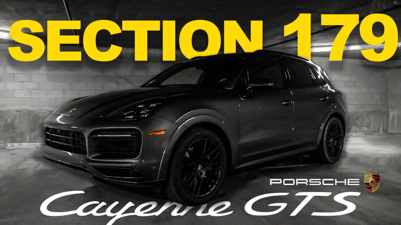 I bought a 2023 Porsche Cayenne GTS to take advantage of Section 179