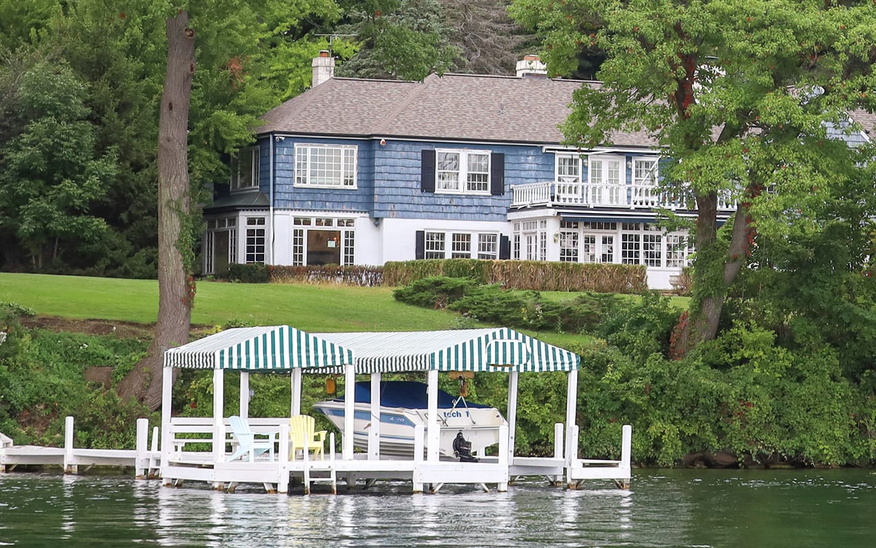 United States Treasury Auction of Geneva Lake Waterfront Home in Williams Bay