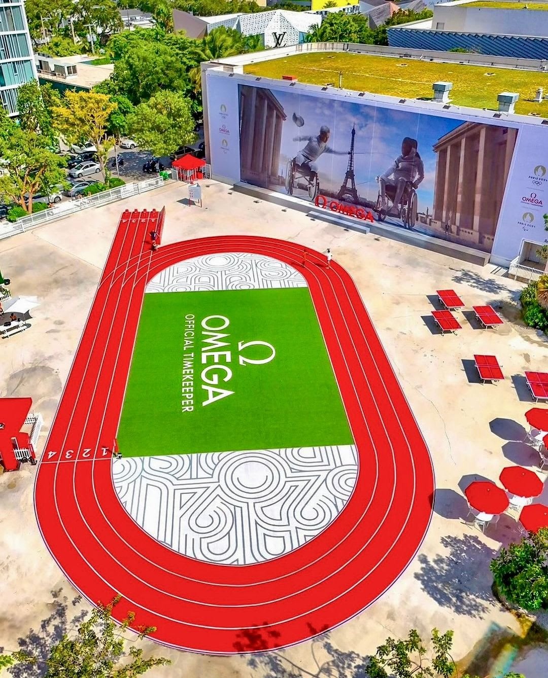 Omega Builds Olympic Playground in Miami for Paris 2024 Olympics